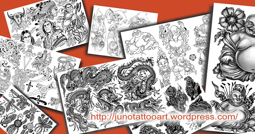 Juno Tattoo Art | Custom Tattoo Designs , Tattoo Flash Art, 